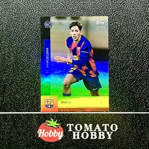 Dani Rodríguez 2025 Topps Juego Fan Team Gold Refractor /50