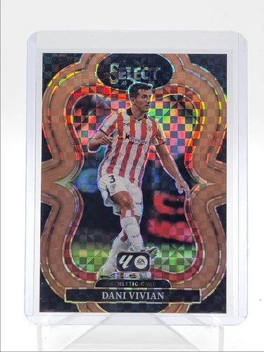 Dani Vivian 2025 Panini Select Bronze Checker Prizm /99