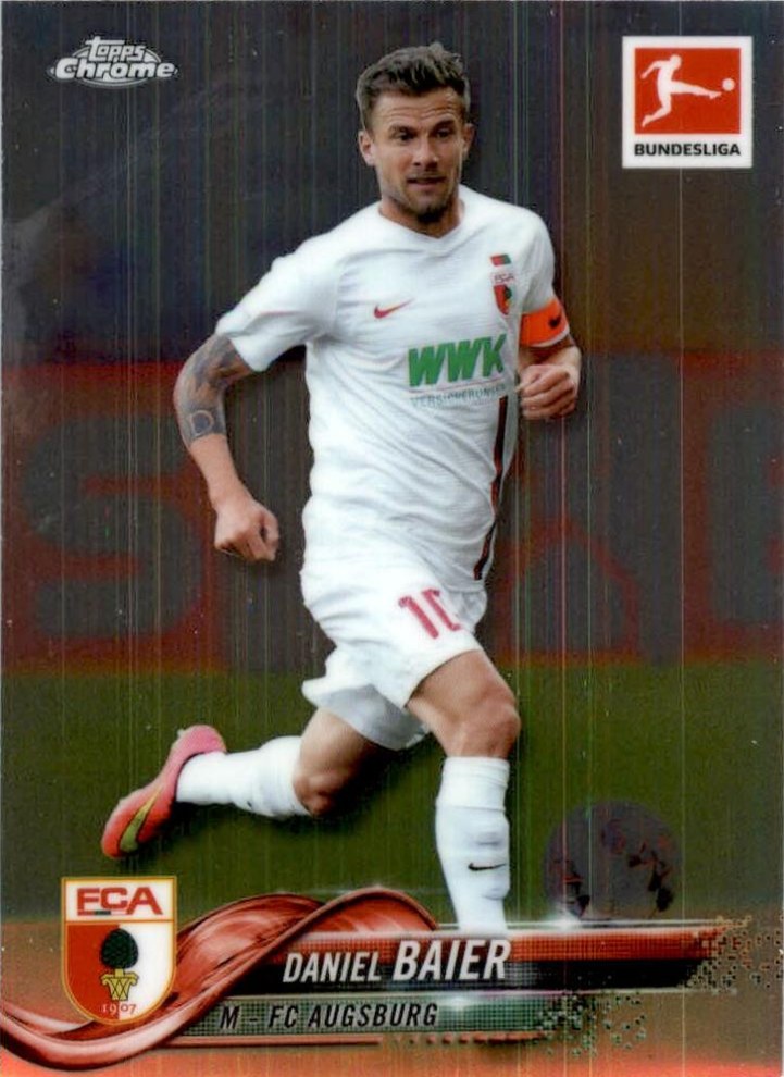 Daniel Baier 2018 Topps Chrome Bundesliga 18