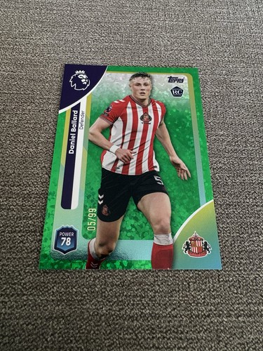 Daniel Ballard 2026 Topps Premier League Green /99