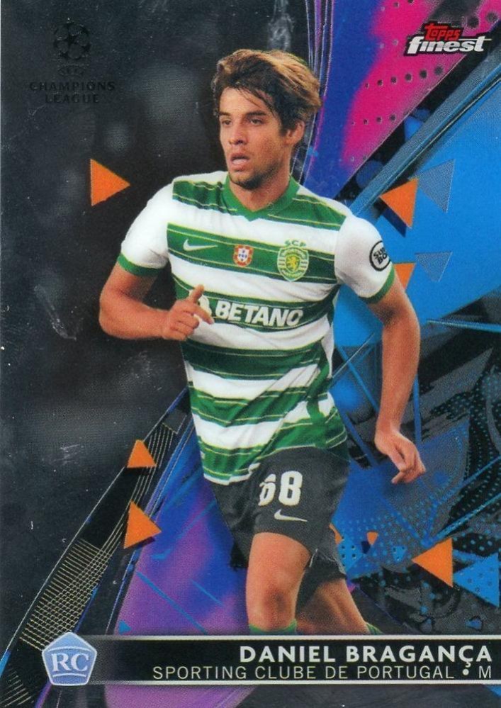 Daniel Bragança 2021 Topps Finest UEFA 86