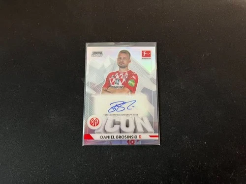 Daniel Brosinski 2021 Topps Stadium Club Bundesliga /70