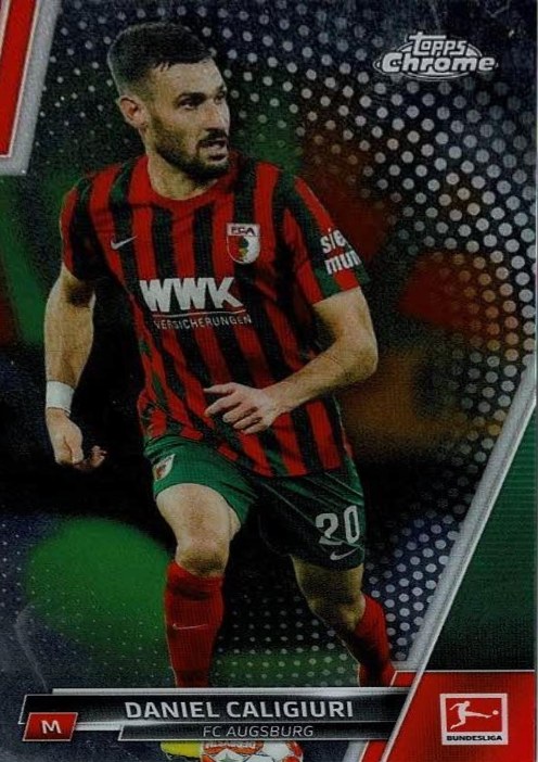 Daniel Caligiuri 2021 Topps Chrome Bundesliga 2