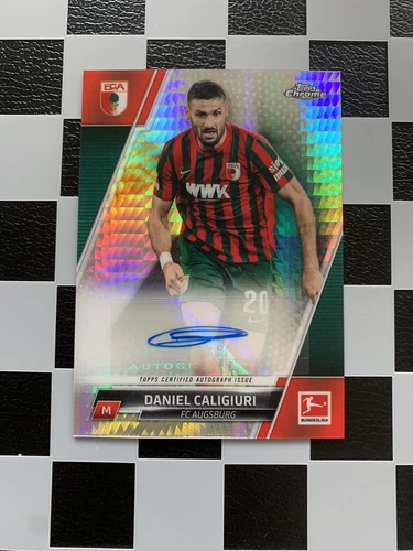 Daniel Caligiuri 2021 Topps Chrome Prism /175