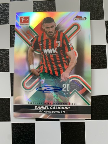 Daniel Caligiuri 2021 Topps Finest