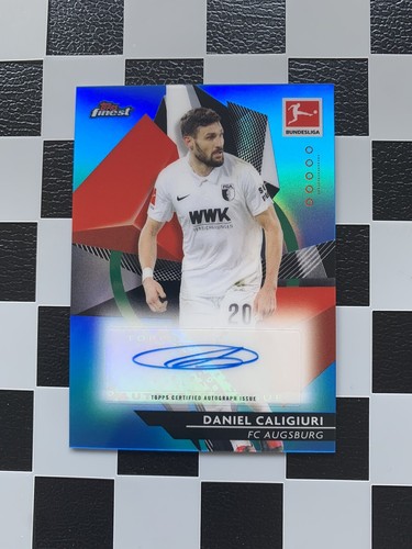 Daniel Caligiuri 2020 Topps Finest Blue /65