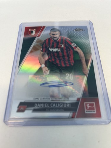 Daniel Caliguri 2022 Topps Bundesliga Chrome #BCA-DC