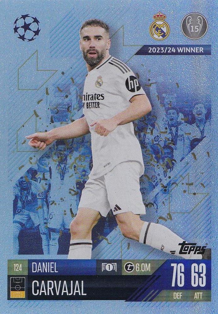 Daniel Carvajal 2024 Topps Match Attax UEFA Club Competitions