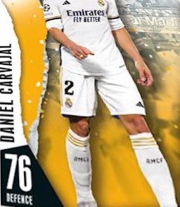 Daniel Carvajal 2023 Topps Match Attax UEFA Club Competitions