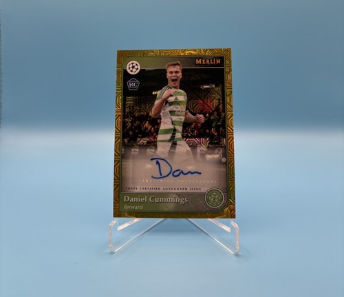 Daniel Cummings 2024 Topps Merlin Chrome Gold Mojo /50