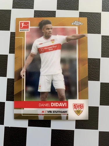 Daniel Didavi 2020 Topps Chrome Gold /50
