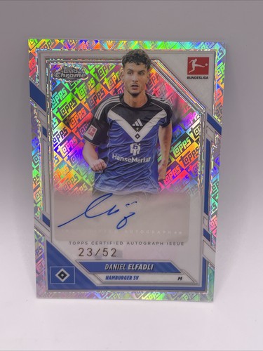 Daniel Elfadli 2025 Topps Bundesliga Chrome /52