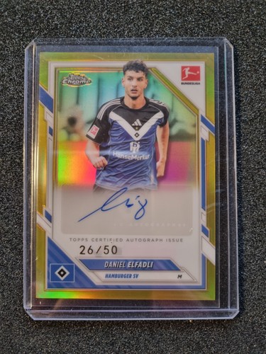 Daniel Elfadli 2025 Topps Chrome 26/50