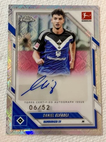 Daniel Elfadli 2026 Topps Chrome Toppsfractor /52