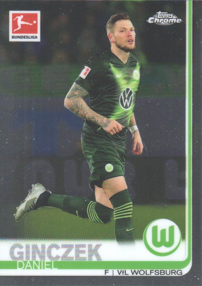 Daniel Ginczek 2019 Topps Chrome Bundesliga 28
