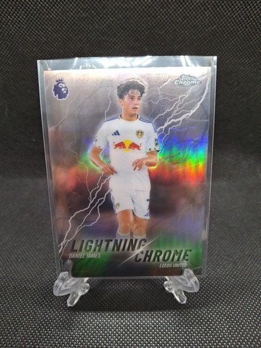 Daniel James 2025 Topps Chrome Lightning Chrome