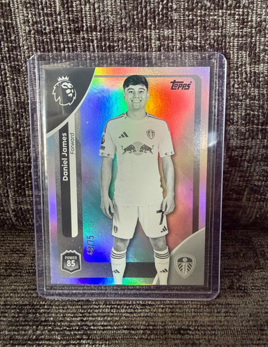 Daniel James 2025 Topps Premier League Refractor /75
