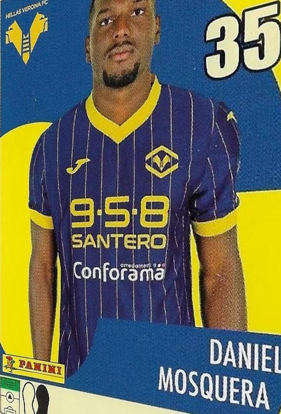 Daniel Mosquera 2024 Panini Calciatori Stickers