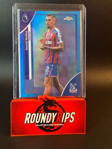 Daniel Munoz 2025 Topps Chrome Blue /150