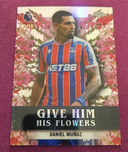 Daniel Munoz 2026 Topps Chrome Premier League 1/10