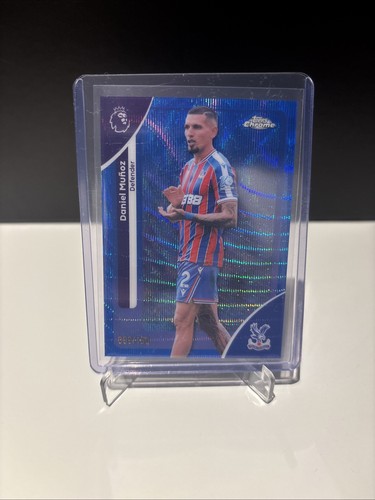 Daniel Munoz 2026 Topps Chrome Premier League Crystal Palace /150