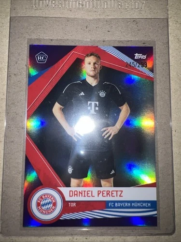 Daniel Peretz 2024 Topps Bayern München Fan Set /299