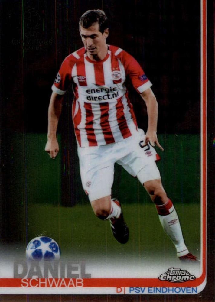 Daniel Schwaab 2018 Topps Chrome UCC 8