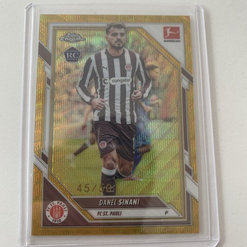 Daniel Sinani 2025 Topps Chrome Bundesliga /50