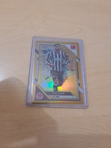 Daniel Sinani 2025 Topps Chrome Bundesliga True Gold /50