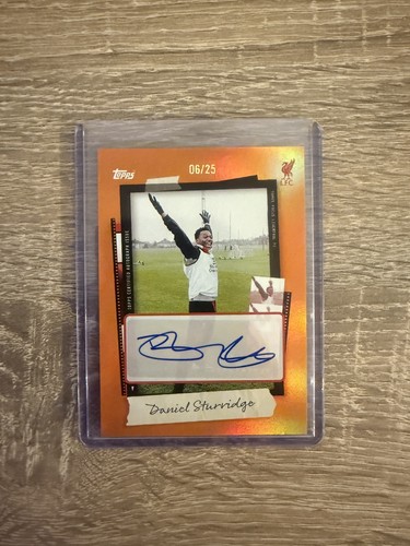 Daniel Sturridge 2026 Topps Liverpool /25