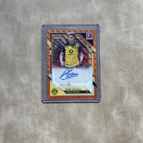 Daniel Svensson 2025 Topps Bundesliga Chrome 14/25
