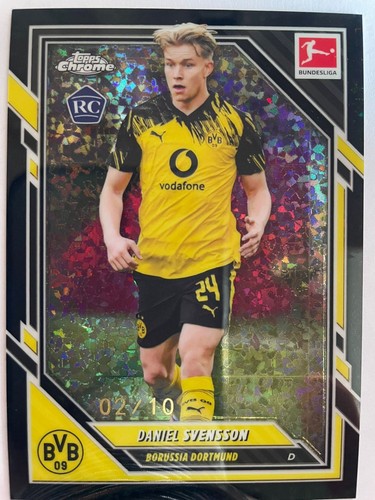 Daniel Svensson 2025 Topps Chrome Black /10