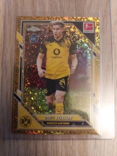 Daniel Svensson 2025 Topps Chrome Bundesliga /50