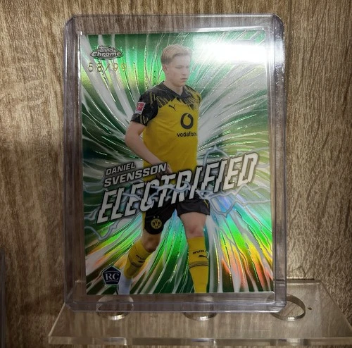Daniel Svensson 2025 Topps Chrome Bundesliga Electrified /99