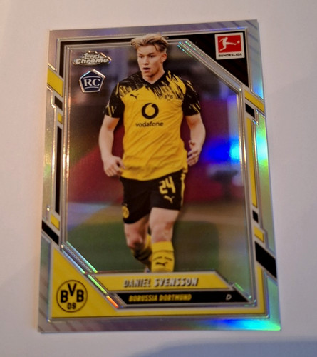 Daniel Svensson 2025 Topps Chrome Bundesliga Refractor /16