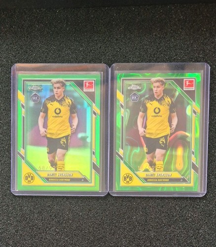 Daniel Svensson 2025 Topps Chrome Green Lava /99