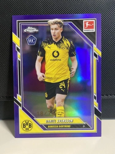 Daniel Svensson 2026 Topps Chrome Purple Refractor /75