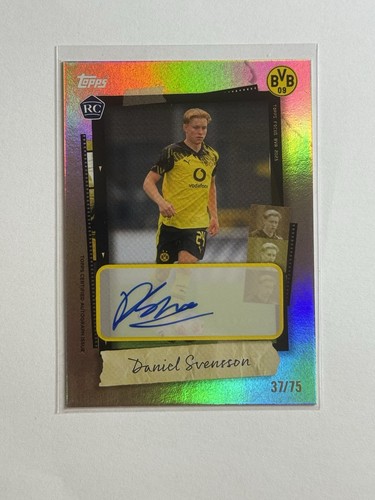 Daniel Svensson 2025 Topps Dortmund Focus /75