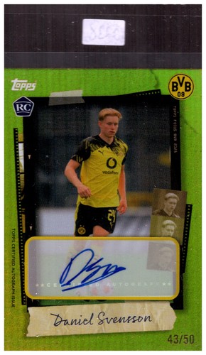 Daniel Svensson 2025 Topps Focus /50