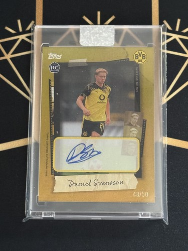 Daniel Svensson 2025 Topps Focus Gold /50