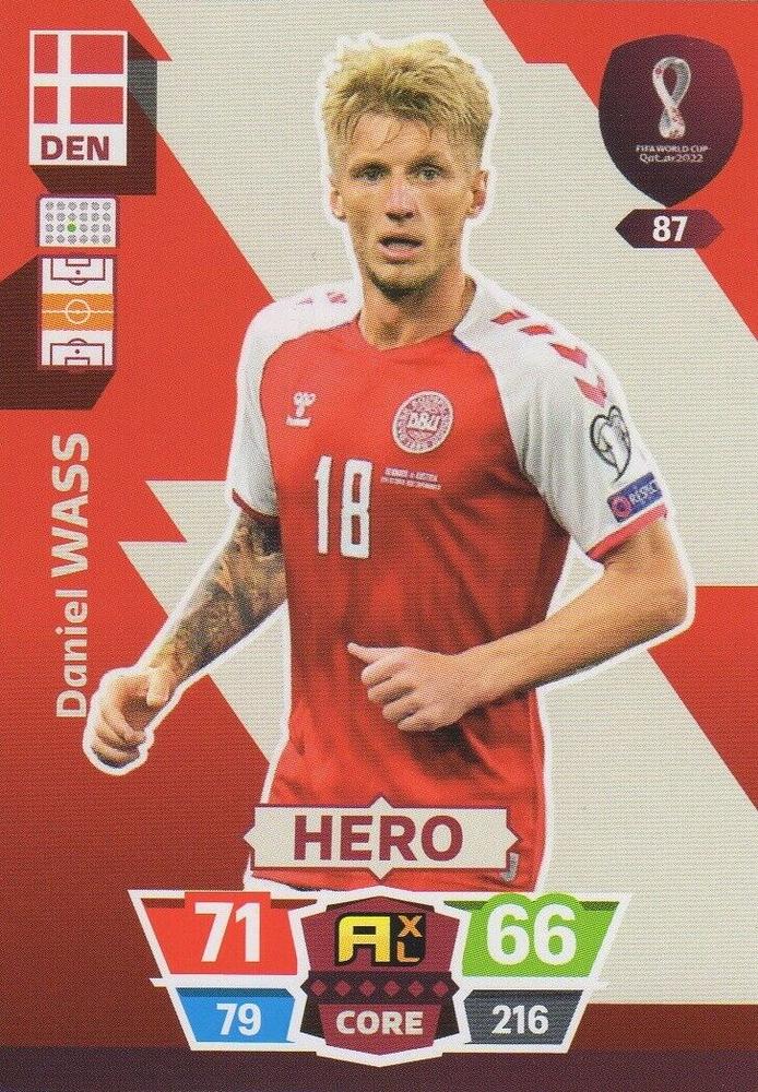 Daniel Wass 2022 Panini Adrenalyn XL FIFA World Cup