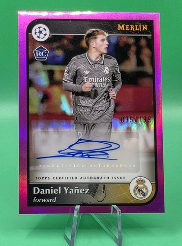 Daniel Yanez 2024 Topps Chrome Merlin Fuchsia /199