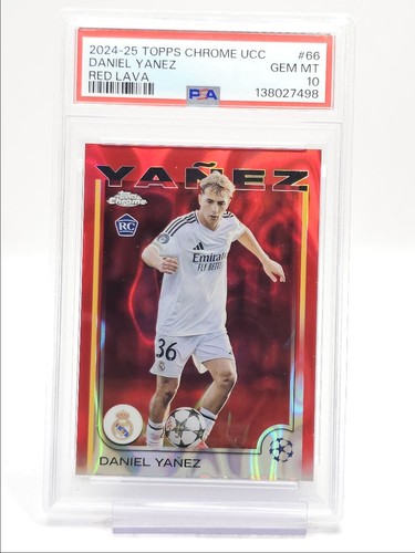 Daniel Yanez 2024 Topps Chrome Red Lava