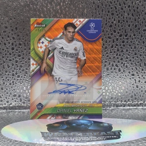 Daniel Yanez 2024 Topps Finest Orange Prism /25