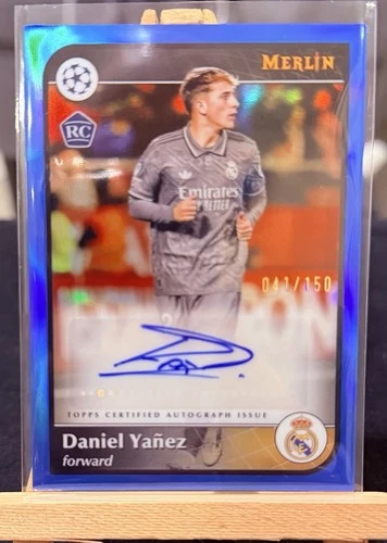 Daniel Yanez 2025 Topps Merlin Chrome /150