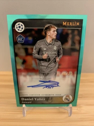 Daniel Yanez 2025 Topps Merlin Chrome /75