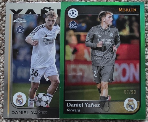 Daniel Yanez 2024 Topps Merlin Chrome Green /199