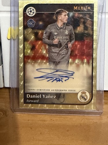 Daniel Yanez 2024 Topps Merlin Chrome Superfractor 1/1