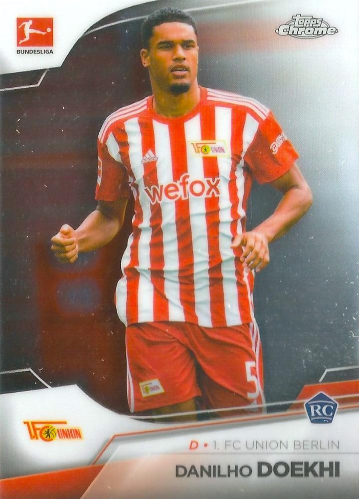 Danilho Doekhi 2022 Topps Chrome Bundesliga 14