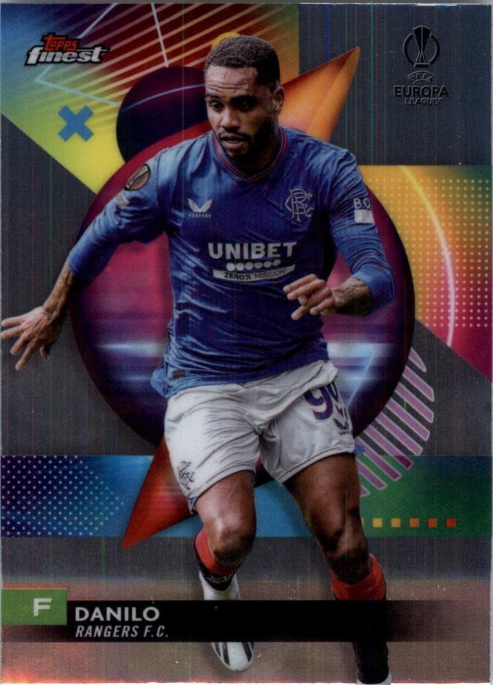 Danilo 2023 Topps Finest UEFA Club Competitions